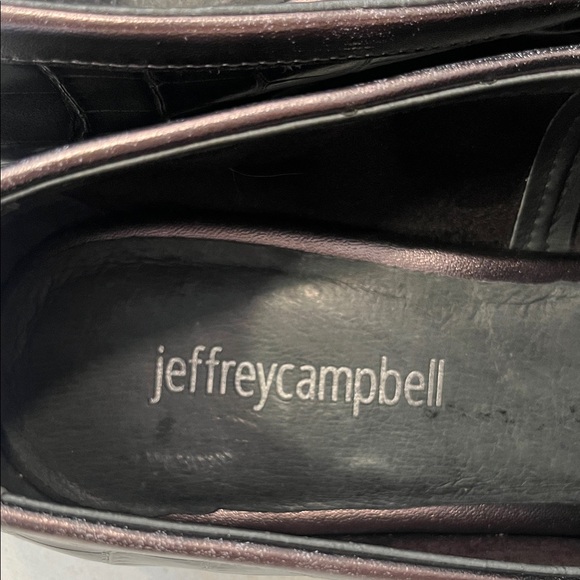 Jeffrey Campbell Black and Brown Loafers - Picture 2 of 8